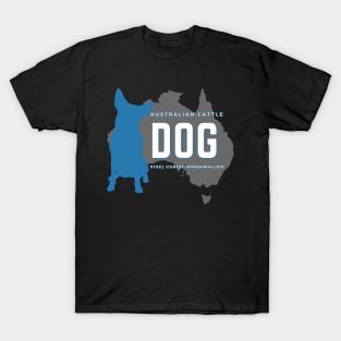 Australian Cattle Dog Steel Coated Marshmallow T-Shirt